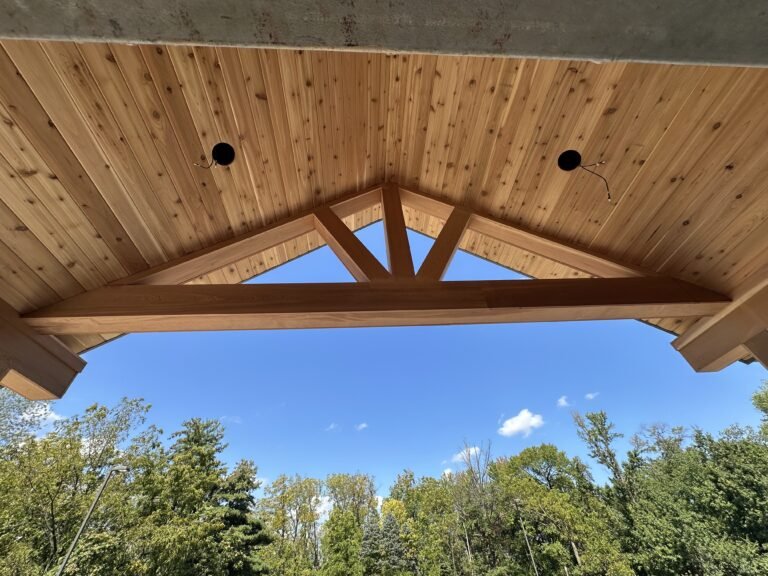 Custom Timber-Truss Covered Porch in Downingtown, PA